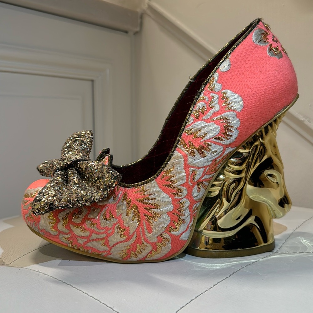 Irregular Choice Unicorn Shoes Pink Size 9 / 40